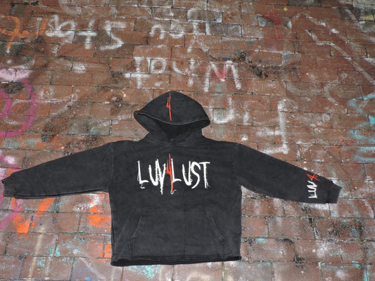 "L4L" cropped hoodie